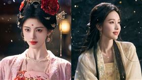 新開播的《月鱗綺紀》故事聚焦雙女主鞠婧禕（左）與陳都靈。（圖／翻攝自微博）