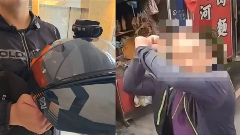 外送員被誤認檢舉達人　遭基隆伯持棍狂毆