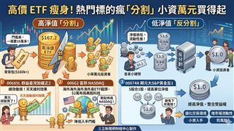 高價ETF瘦身！小資萬元買「熱門股」