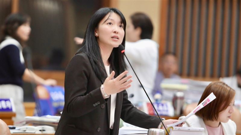 新北市議員山田摩衣今天會質詢板橋醫療園區BOT案。（圖／山田摩衣辦公室提供）