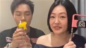 派翠克、小S直播。（圖／翻攝自IG）