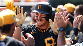 海盜和新秀葛瑞芬（Konnor Griffin）簽下9年1.4億美金合約。（圖／路透社／達志影像）