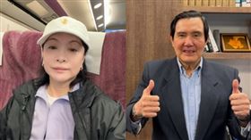 馬英九基金會表示，前總統馬英九百分之百堅定支持戴遐齡，絕無媒體報導恐遭撤換之事（組合圖）