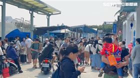 清明,小琉球,東港,遊客,連假,屏東（圖／記者朱俊傑攝影）