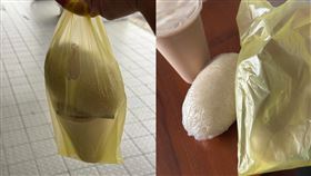 韓國人戲稱買飯糰送的袋子是名牌包。（圖／取自Threads）