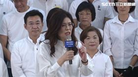 鄭麗文高喊，「國民黨跟民進黨不一樣，我們不會忘本，我們也不會靠勢」（圖／翻攝畫面）