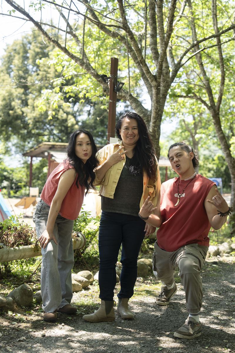 演員呂薔（左起）、導演陳潔瑤、演員曾少東。（圖／劉人豪提供）