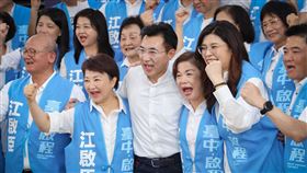 江啟臣,國民黨,台中市長,團結,初選,盧秀燕,楊瓊瓔（圖／翻攝畫面）