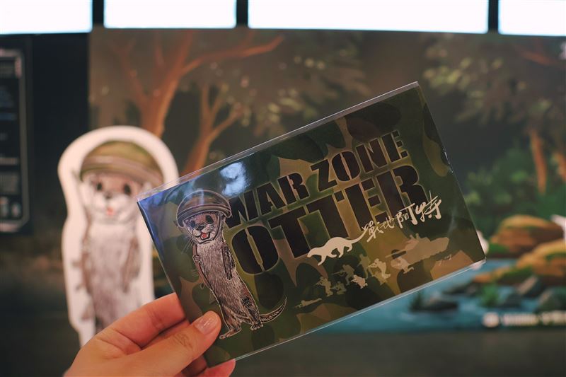 為延續《戰地阿特》帶來的感動，4月4日至4月6日連假期間，科博館規劃了一連串科教活動，透過趣味闖關，觀眾能進一步了解水獺的分類、食性與棲地挑戰，並帶回限量阿特周邊紀念品。（圖／國立自然科學博物館提供）