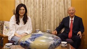 吳伯雄見鄭麗文。（圖／中國國民黨提供）
