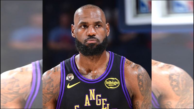 洛杉磯湖人隊球星詹姆斯(LeBron James)日前在網路節目中公開批評孟菲斯「無聊」。(圖/翻攝自X平台 @LakersLead)