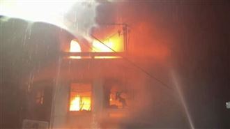 苗栗暗夜惡火！透天厝「堆滿雜物」陷火海