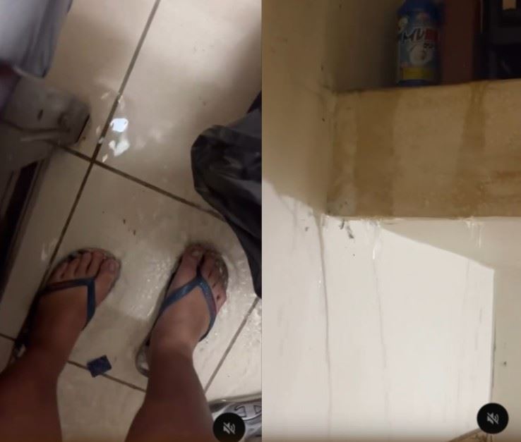 雨彈炸苗栗！頭份民宅3樓慘淪「水簾洞」