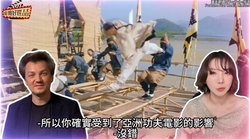 《電癮好選喆》主持人簡立喆專訪專訪導演基里爾·索科洛夫。（圖／電癮好選喆）