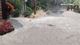 夜暴雨苗災1200。苗栗，豪雨淹水，2026。
