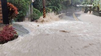 新／大半個台灣豪、大雨特報　防淹水落雷