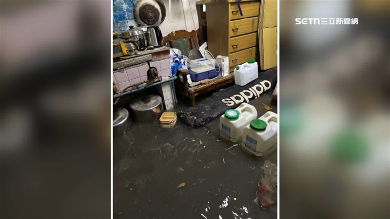 地勢低窪的地方就慘遭倒灌