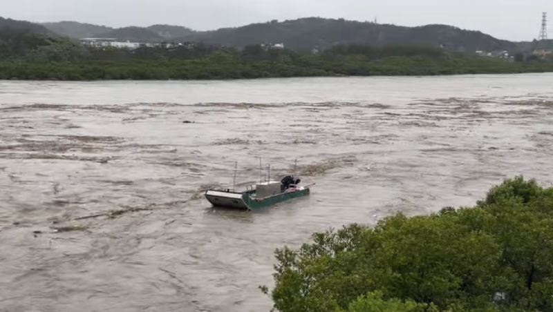 苗縣大雨釀災　泰安鄉下午、晚間停班停課