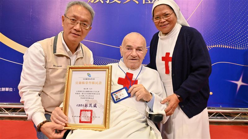 秘克琳神父辭世享壽91歲　奉獻蘭陽一甲子