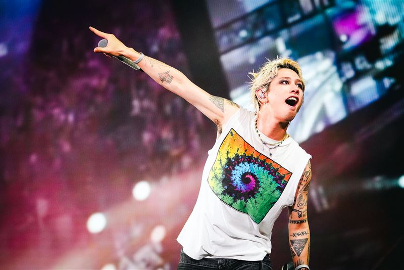 日本搖滾天團ONE OK ROCK主唱Taka。（圖／秀泰娛樂提供）