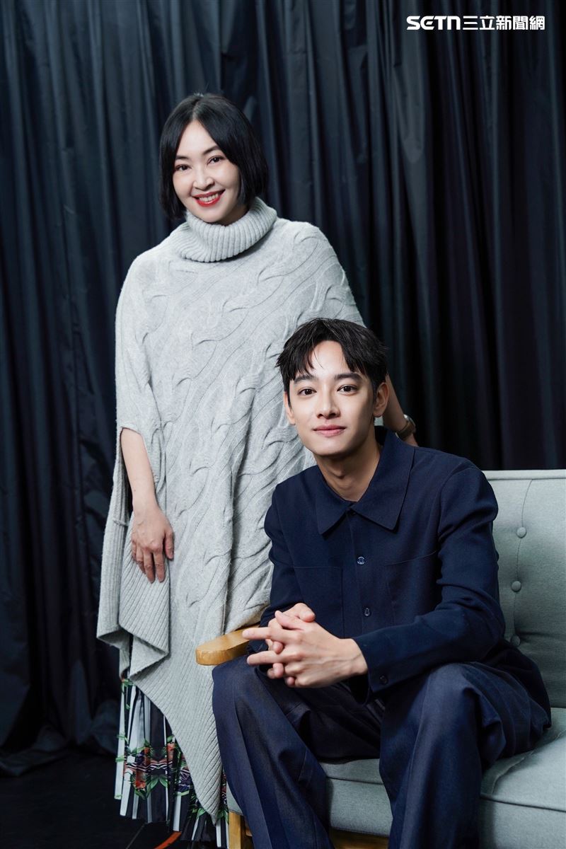 蔡燦得、劉修甫接受《三立新聞網》專訪。（圖／記者趙于瑩攝影）