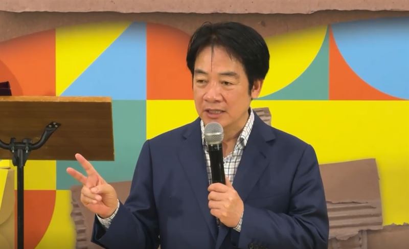 賴清德承諾，中央會與地方共同合作，將屏東縣打造為台灣的「兒童首都」。（圖／翻攝畫面）