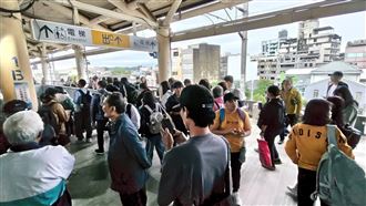 台鐵苗栗段因雨部分路線中斷　恢復行駛