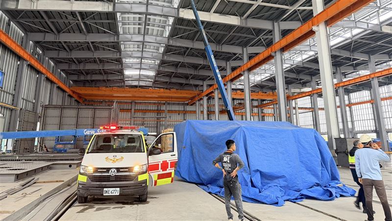 清明奪命!南科工人10米高空墜地亡