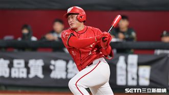 首轟打破外野帳篷　劉基鴻甩鍋給「太陽」