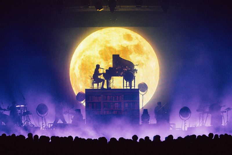 tuki.站上台北小巨蛋開唱。(圖/翻攝自X平台 @uki_music_)