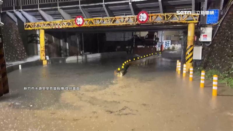 地下道「遙控器失靈」防水閘門無法降下