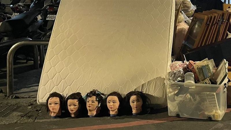 新北巷弄驚見5顆女人頭！真相曝光：夭壽
