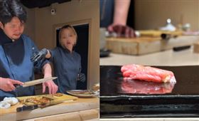 台北市中山區一間高級日式料理店，近日遭網友爆料壽司師傅疑似酒後上工，行為失態。（圖／翻攝自google評論區）