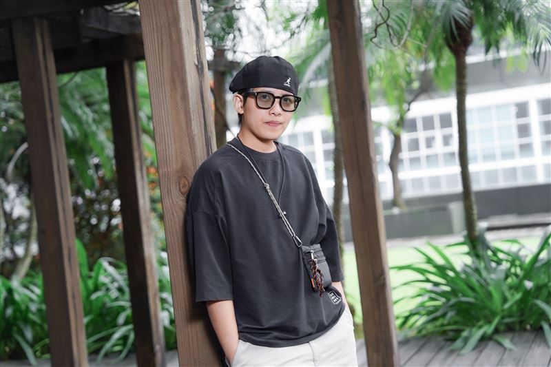 曾靜玟認為街唱能帶來純粹的快樂,這種感覺不同於一般商演或演唱會。(圖/記者趙于瑩攝影)