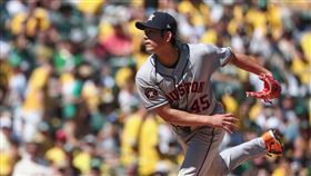 今井達也先發5.2局飆9K無失分，拿下大聯盟生涯首勝（圖／美聯社／達志影像）