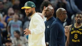金州勇士隊球星柯瑞（Stephen Curry）即將傷癒歸隊。（圖／美聯社／達志影像）
