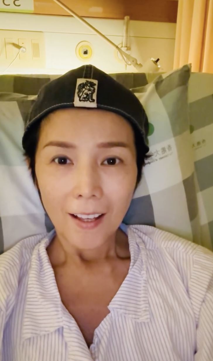 吳文忻積極對抗病魔,不料癌細胞仍擴散腦部。(圖/翻攝自吳文忻IG)