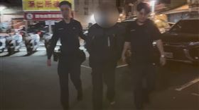莊男被警方逮捕。（圖／翻攝畫面）