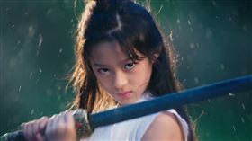 黃楊鈿甜在2017年播出的《楚喬傳》飾演幼年版楚喬。（圖／翻攝自台灣大哥大MyVideo）