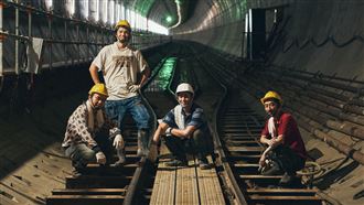 挖隧道吸滿灰！男星崩潰「鼻屎都是黑的」