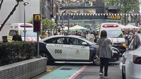 新光三越,墜樓,假日,台北市（圖／民眾提供）