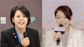 林冠年提到，當高虹安（右）知道李貞秀（左）要去選竹北市長這件事，高就不高興了，因為高想派自己的人去選。（組合圖／翻攝自高虹安、李貞秀臉書）