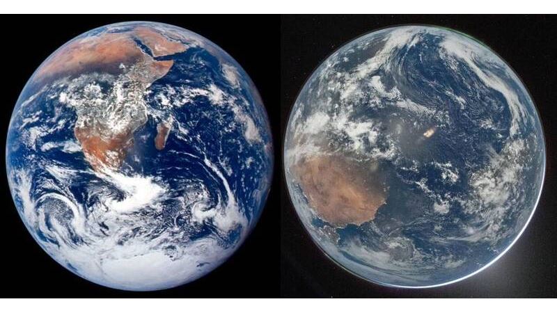 阿提米絲2號地球照全網震撼:地球變灰了