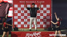 中職37年例行賽，味全龍先發投手郭郁政獲選單場MVP。（圖／記者劉彥池攝影）