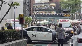 新光三越,墜樓,假日,台北市（圖／民眾提供）