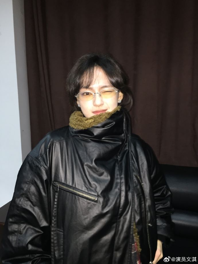 文淇因拍戲感染,卻遭醫師質疑發生性行為。(圖/翻攝自文淇微博)