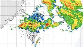 大雨特報。（圖／氣象署）