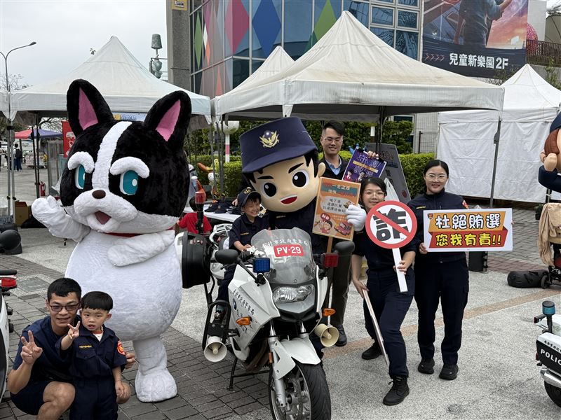 為提升民眾反賄選法治觀念，士林分局結合士林地檢推動反賄選宣導。（圖／翻攝畫面）