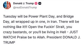 川普威脅伊朗爆粗口！西德州漲破113美元