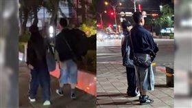 本刊讀者在吳宗憲演唱會結束後，巧遇走路離開的小鐘。（圖／讀者提供）